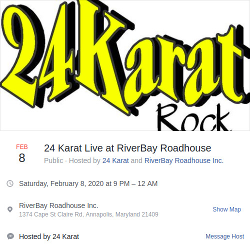 February 8 2020 -Riverbay Roadhouse Event Image